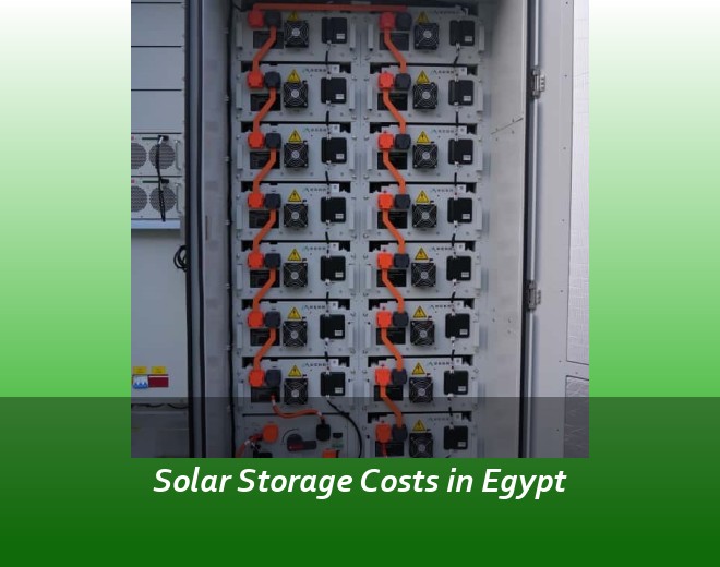 Solar Storage Costs in Egypt